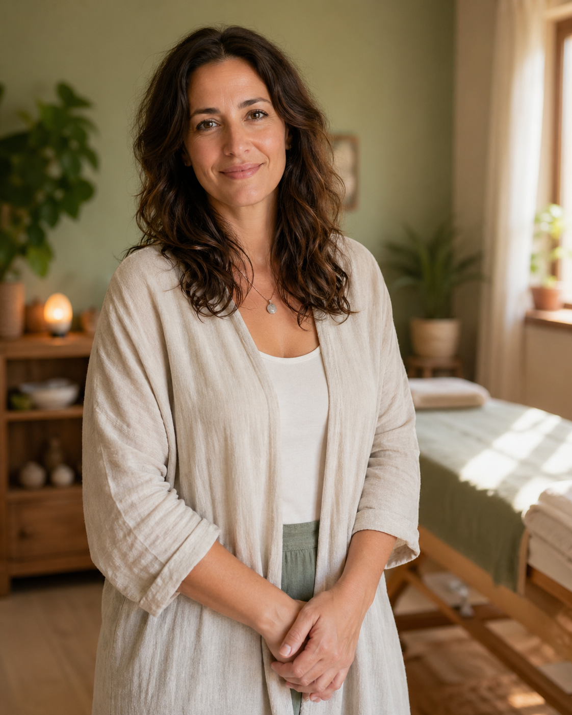 Popovics Petra portré — közvetlen, természetes mosoly